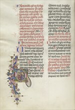 Missale: Fol. 275v: Annunciation, 1469. Creator: Bartolommeo Caporali (Italian, c. 1420-1503).
