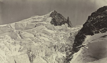 Mount Maudit, Savoy, 1860. Creator: Auguste-Rosalie Bisson (French, 1826-1900), and ; Louis-Auguste Bisson (French, 1814-1876).