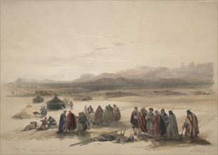 Mount Seir Wady el Chor, 1839. Creator: David Roberts (British, 1796-1864).