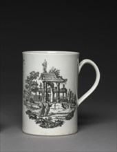 Mug, c. 1760. Creator: Worcester Porcelain Factory (British).