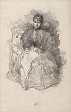 Needlework, 1896. Creator: James McNeill Whistler (American, 1834-1903).