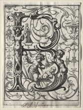 New ABC Booklet: B, 1627. Creator: Lucas Kilian (German, 1579-1637).