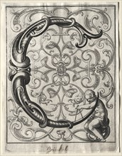 New ABC Booklet: C, 1627. Creator: Lucas Kilian (German, 1579-1637).