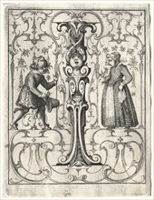 New ABC Booklet: I, 1627. Creator: Lucas Kilian (German, 1579-1637).