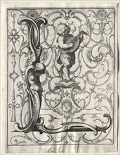 New ABC Booklet: L, 1627. Creator: Lucas Kilian (German, 1579-1637).
