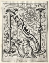 New ABC Booklet: N, 1627. Creator: Lucas Kilian (German, 1579-1637).