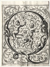 New ABC Booklet: Q, 1627. Creator: Lucas Kilian (German, 1579-1637).