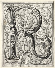 New ABC Booklet: R, 1627. Creator: Lucas Kilian (German, 1579-1637).