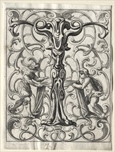 New ABC Booklet: T, 1627. Creator: Lucas Kilian (German, 1579-1637).