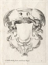 New Model for a Cartouche, 1647. Creator: Stefano Della Bella (Italian, 1610-1664).