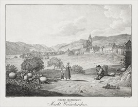 Nieder-oesterreich, Markt Weisenkirchen. Creator: Jakob Alt (Austrian, 1789-1872).