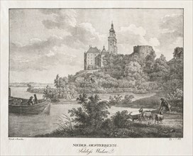 Nieder-oesterreich, Schloss Walseel. Creator: Jakob Alt (Austrian, 1789-1872).