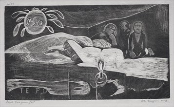 Noa Noa: Te Po (Eternal Night), 1893-94. Creator: Paul Gauguin (French, 1848-1903).