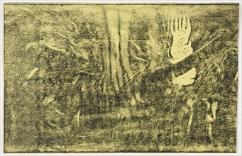 Noa Noa: The Devil Speaks (Mahna No Varua Ino) (recto), 1893-1894. Creator: Paul Gauguin (French, 1848-1903).
