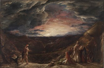 Noah: The Eve of the Deluge, 1848. Creator: John Linnell (British, 1792-1882).