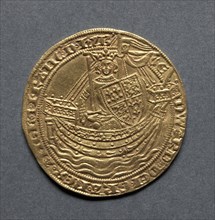 Noble (obverse), 1351. Creator: Unknown.