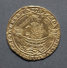 Noble (obverse), 1363-1369. Creator: Unknown.