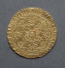 Noble (reverse), 1422-1461. Creator: Unknown.