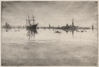 Nocturne, 1879-1880. Creator: James McNeill Whistler (American, 1834-1903).