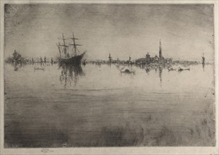 Nocturne, 1880. Creator: James McNeill Whistler (American, 1834-1903).