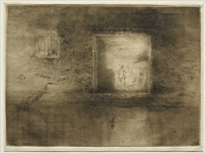 Nocturne: Furnace, 1886. Creator: James McNeill Whistler (American, 1834-1903).