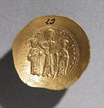 Nomisma with Eudocia and Romanus IV Diogenes , 1068-1071. Creator: Unknown.