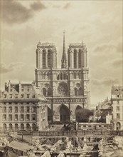 Notre Dame de Paris, early 1860s. Creator: Charles Soulier (French, 1840-1875).