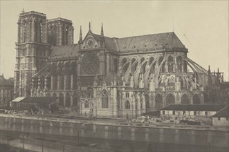 Notre Dame, Paris, 1852-1853. Creator: Édouard Baldus (French, 1813-1889).