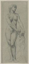 Nude Woman. Creator: Alphonse Legros (French, 1837-1911).