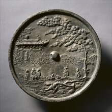 Octafoil Mirror with Lunar Palace, early 12th-mid 13th century. Creator: Unknown.