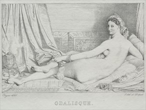 Odalisque, 1825. Creator: Jean-Auguste-Dominique Ingres (French, 1780-1867).