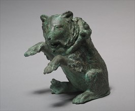 Oil Ampulla in the Form of a Dancing Bear, 200s. Creator: Unknown.
