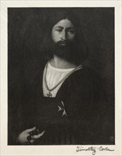 Old Italian Masters: Knight of Malta, 1888-1892. Creator: Timothy Cole (American, 1852-1931).