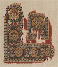Ornament (Gammadion and Segmentum) from a Tunic, 500s. Creator: Unknown.