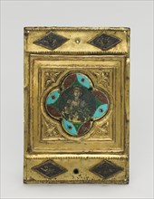Ornamental Plaque (set of four), c. 1380-1400. Creator: Unknown.