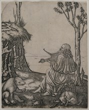 Orpheus Charming the Animals, c. 1505. Creator: Marcantonio Raimondi (Italian, 1470/82-1527/34).