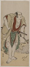 Otani Hiroji III as a Samurai Standing Beside a Stream, c. 1780. Creator: Katsukawa Shunko (Japanese, 1743-1812).