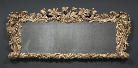 Overmantel Mirror, c. 1740. Creator: James Pascall (British, d. late 1740s).