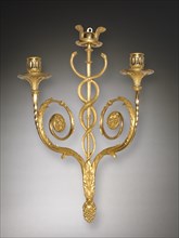 Pair of Louis XVI Style Candle Brackets, c. 1775-1790. Creator: Unknown.