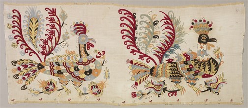Panel, Probably from a Skirt, 1800s. Creator: Unknown.