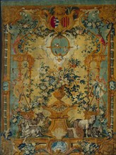 Panel: Spring, c. 1715. Creator: Royal Savonnerie Manufactory, Chaillot Workshops (French, est. 1627).