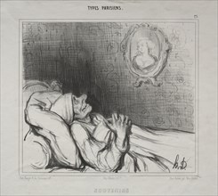Parisian Types: Memories, 10 May 1840. Creator: Honoré Daumier (French, 1808-1879); Aubert.