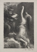 Parsival, Act II: Evocation of Kundry. Creator: Henri Fantin-Latour (French, 1836-1904).