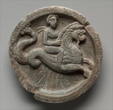 Patera with Man Riding Monster, 1-200. Creator: Unknown.