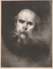 Paul Verlaine, 1896. Creator: Eugène Carrière (French, 1849-1906); Lemercier.