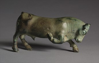 Pawing Bull, 500-475 BC. Creator: Unknown.