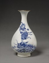 Pear-Shaped Vase, 1723-1735. Creator: Unknown.