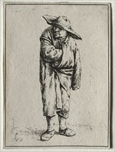 Peasant with his hand in his cloak. Creator: Adriaen van Ostade (Dutch, 1610-1684).