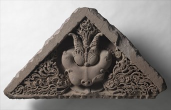 Pediment with the face of Glory (Kirti-mukha), c. 1000s. Creator: Unknown.