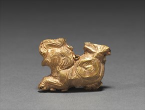 Pendant in the Shape of a Fish-Tailed Elephant, 185-72 BC. Creator: Unknown.